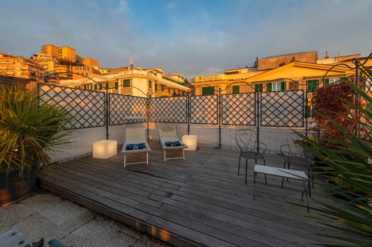 Castelletto Exclusive Terrace Penthouse Apartment Genoa Exterior photo