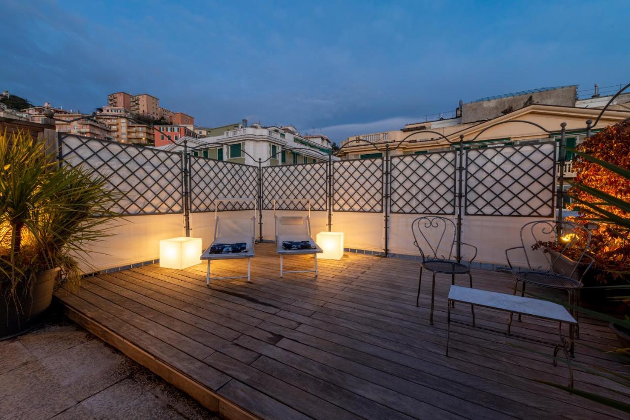 Castelletto Exclusive Terrace Penthouse Apartment Genoa Exterior photo