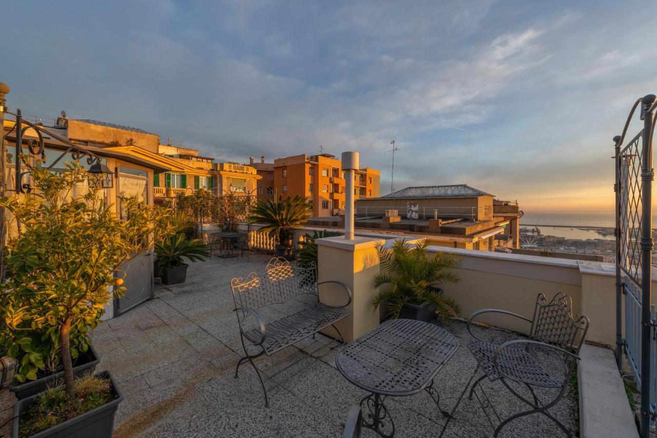 Castelletto Exclusive Terrace Penthouse Apartment Genoa Exterior photo