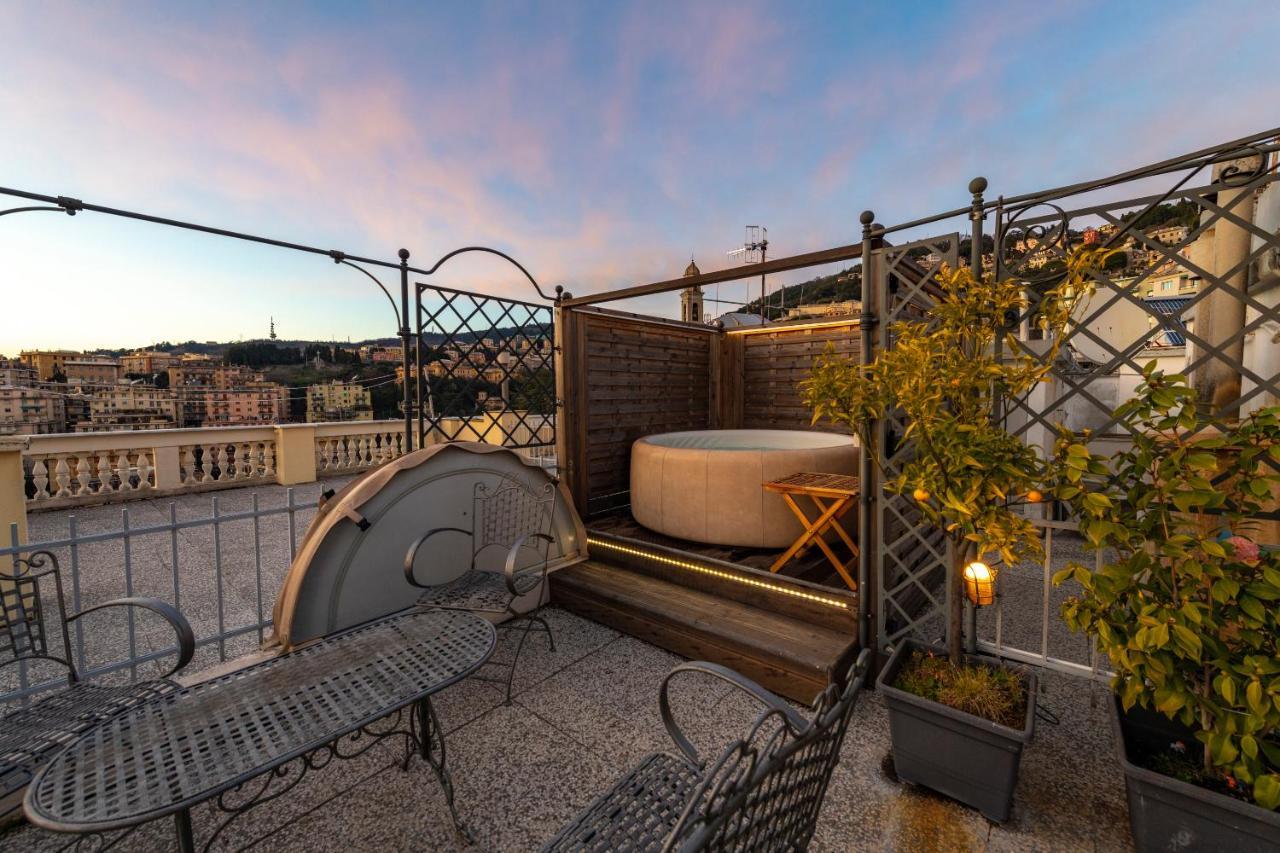 Castelletto Exclusive Terrace Penthouse Apartment Genoa Exterior photo