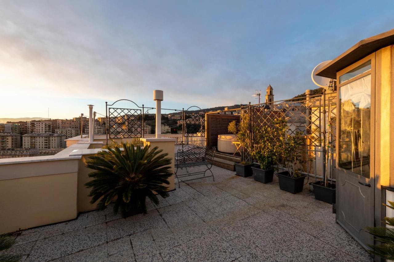 Castelletto Exclusive Terrace Penthouse Apartment Genoa Exterior photo