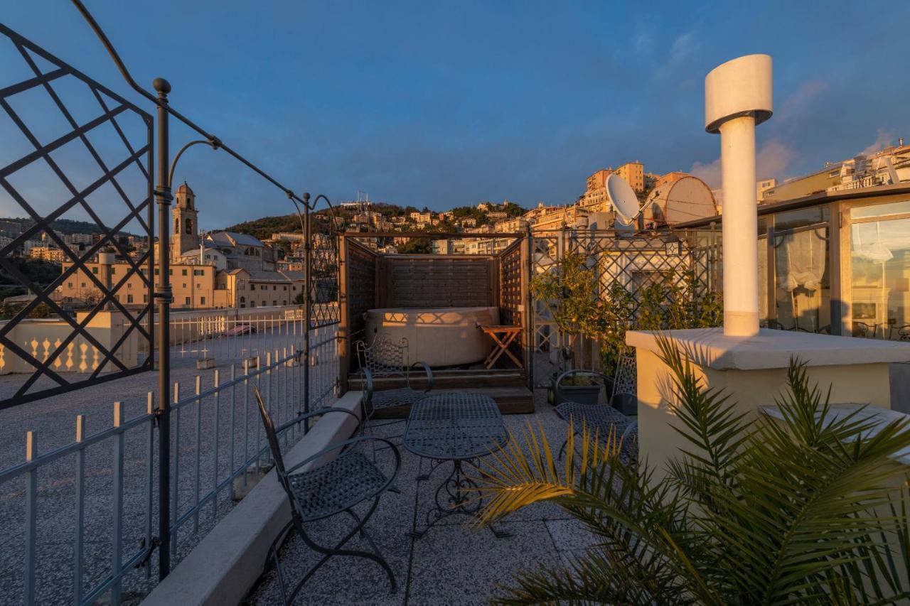 Castelletto Exclusive Terrace Penthouse Apartment Genoa Exterior photo